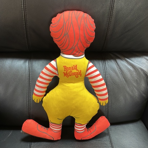 Vintage Ronald McDonald Clown Stuffed Plush - Picture 4 of 7